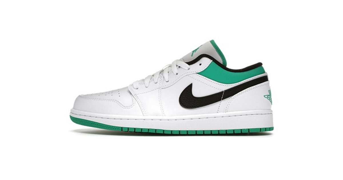 Jordan Low White/Lucky Green 553558-129 Dead Stock