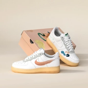 Air Force 1 Flyleather Mayumi Yamase White