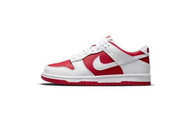 Nike Dunk Low White University Red