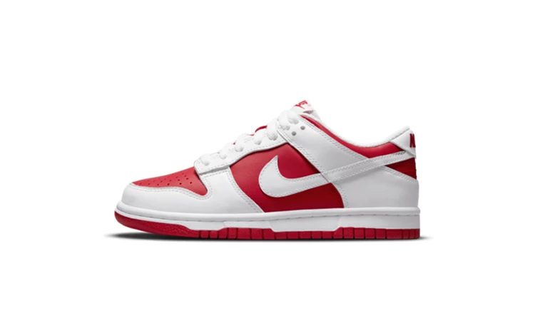 Nike Dunk Low White University Red