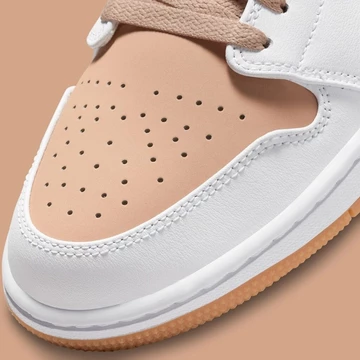 Jordan 1 Low Tan White