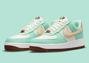 Air Force 1 Happy Pineapple Green Glow