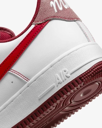 Air Force 1 First Use White Team Red