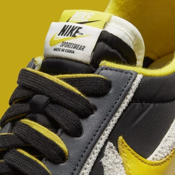 Undercover x Sacai x Nike LD Waffle Black and Bright Citron