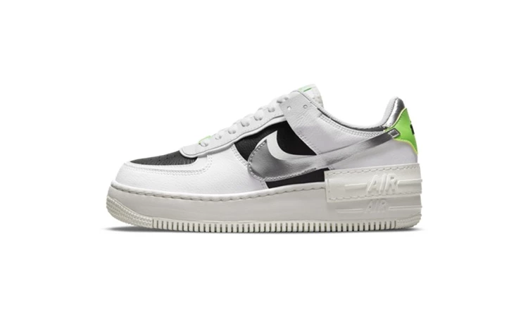 Air force one silver swoosh online