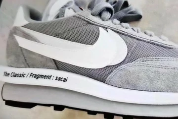 Sacai x Fragment Waffle Grey