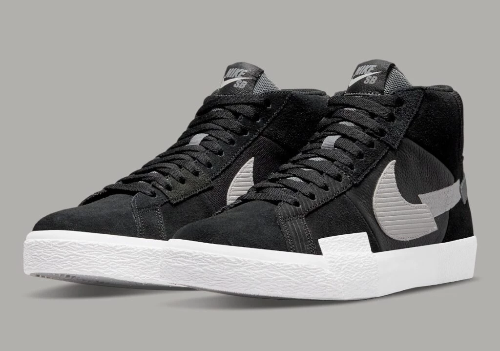 Nike SB Blazer Mid Mosaic Black Grey DA8854-001 | Dead Stock