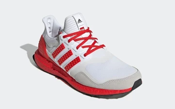 Lego x adidas Ultra Boost White Red