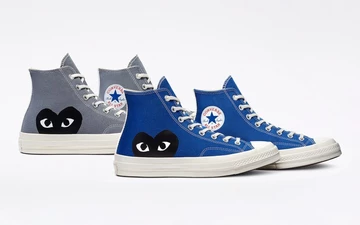 CDG Chucks 70 Blue Quartz & Steel Gray