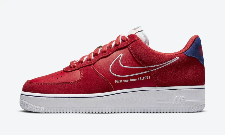 Air Force 1 First Use Red Dead Stock