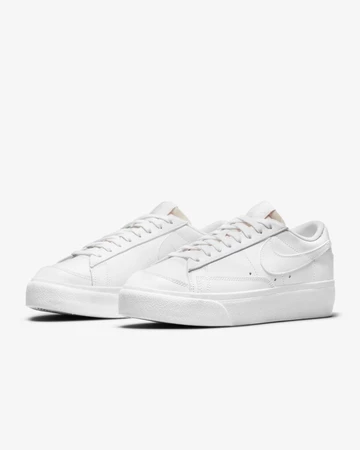 Nike Blazer Low Platform White
