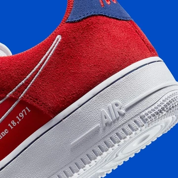 Air Force 1 First Use Red