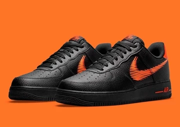 Air Force 1 Zig Zag Black