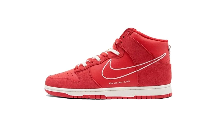 Nike Dunk High First Use Red