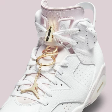 Jordan 6 Gold Hoops