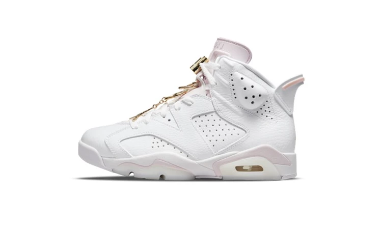 Jordan 6 Gold Hoops