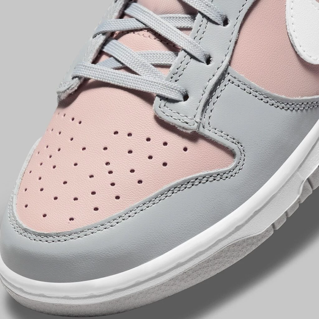 Pink and gray nikes best sale