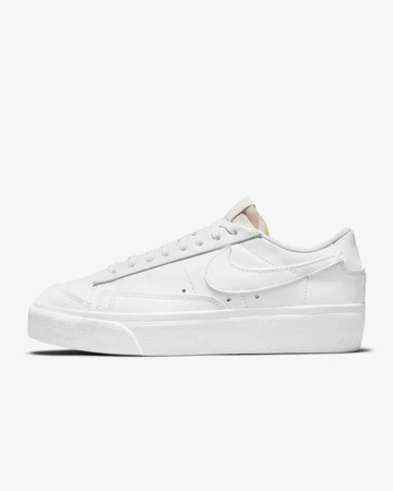 Nike Blazer Low Platform White