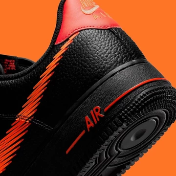 Air Force 1 Low Zig Zag Black