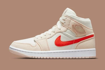 Jordan 1 Mid Corduroy: The first all-over corduroy Jordan