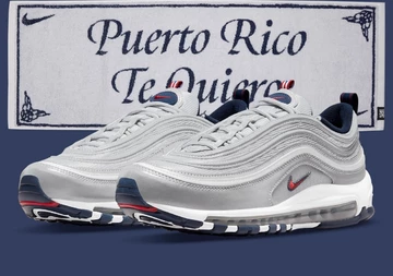 Nike Air Max 97 Puerto Rico - Der kleine Silver Bullet Bruder