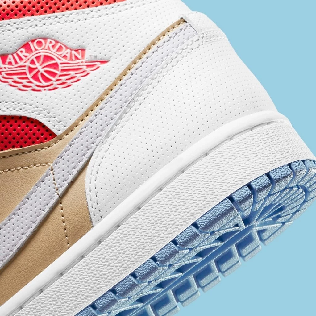 シューズ(女性用) Nike Air Jordan 1 Mid SESAME 24cm Jordan Air Jordan 1 Mid SE 