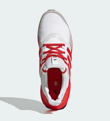 Lego x adidas Ultra Boost White Red