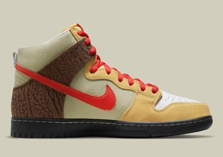 Nike SB Dunk High Kebab and Destroy x Color Skates CZ2205-700