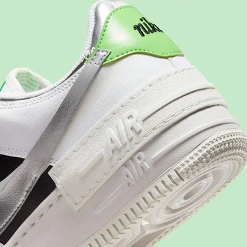 Air Force 1 Shadow Silver Swoosh
