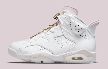 Jordan 6 Gold Hoops