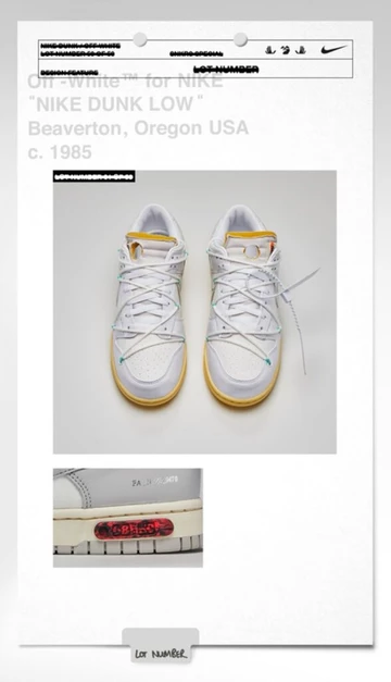 OFF WHITE Dunk Overload?