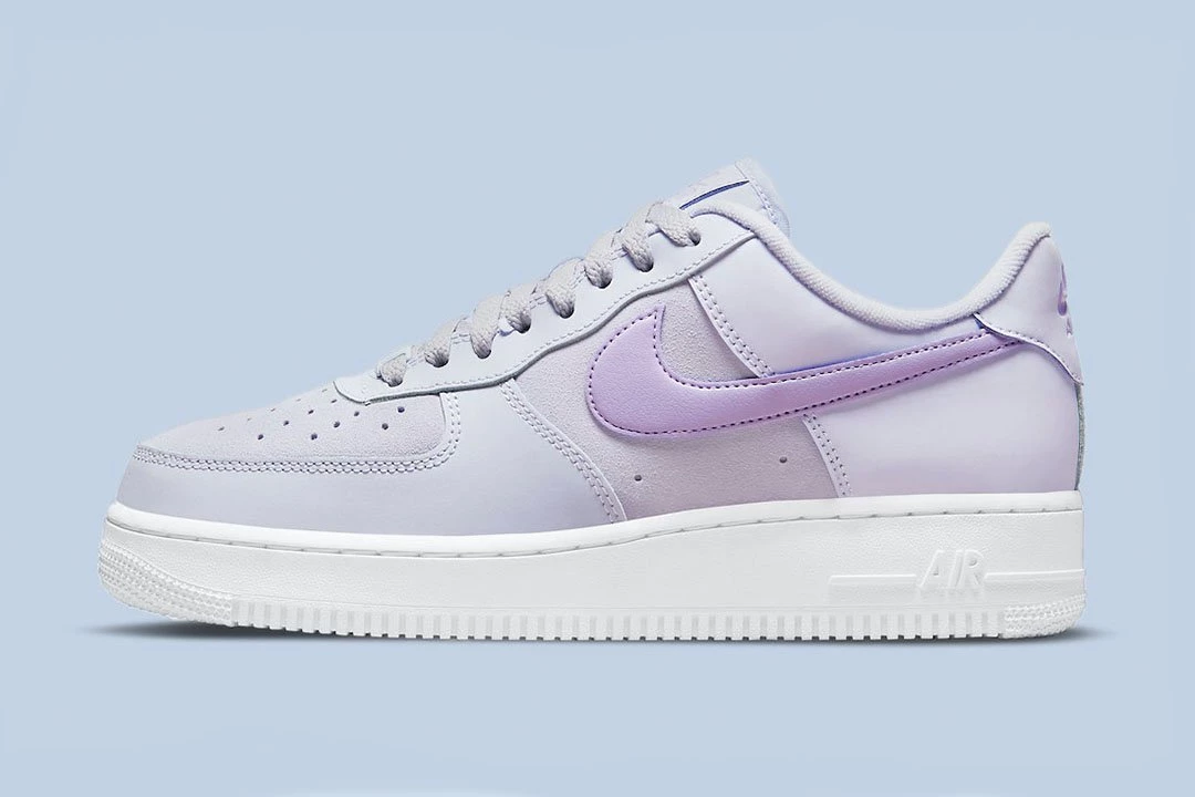 Nike air force 1 lavender on sale