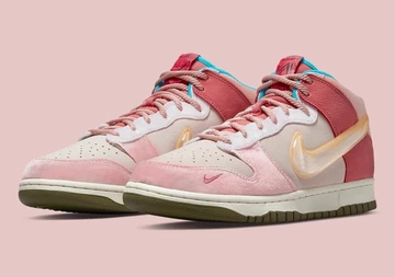 Social Status x Nike Dunk Mid Free Lunch Pink Glaze