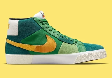 Nike SB Blazer Mid Mosaic Green