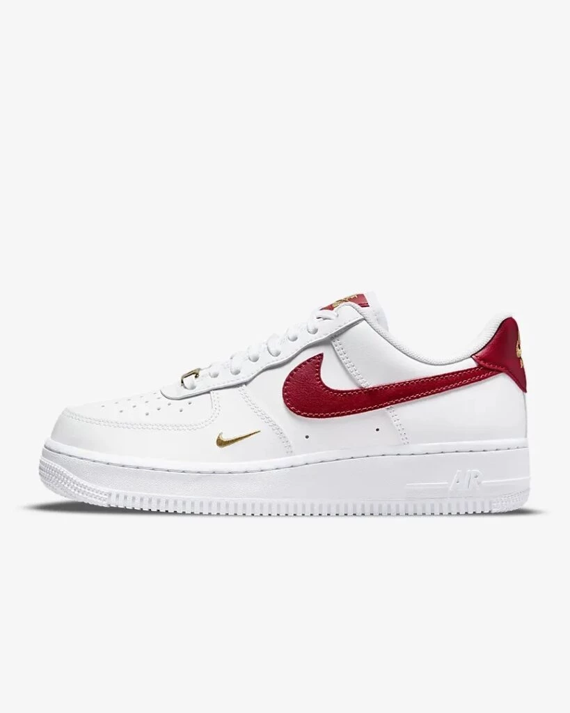 Nike Air Force Gym Red Mini Swoosh Dead Stock