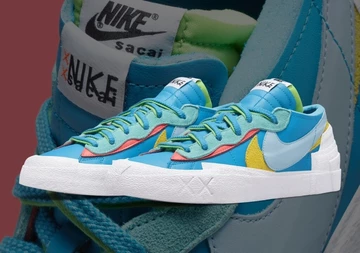 KAWS x Sacai x Nike Blazer Low Blue