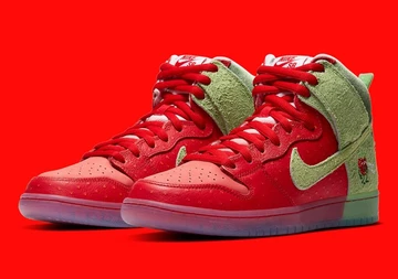Nike SB Dunk High Strawberry Cough