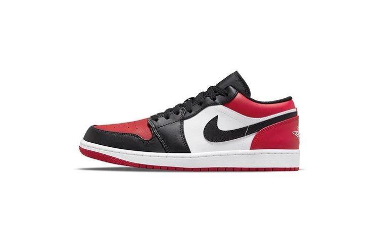 Jordan 1 Low Bred Toe