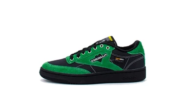 Pleasures x Reebok Club C Pine Green