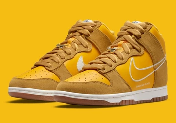 Nike Dunk High First Use Gold