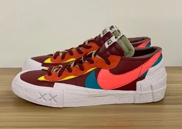 KAWS x Sacai x Nike Blazer Low Red