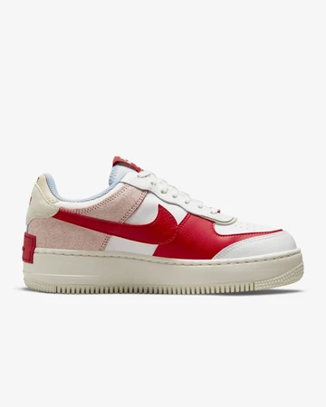 Air Force 1 Shadow White Gym Red