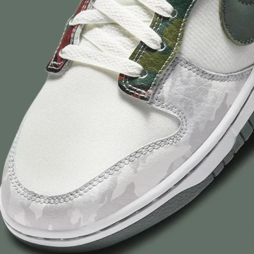 Nike Dunk Multi Camo - on feet Bilder