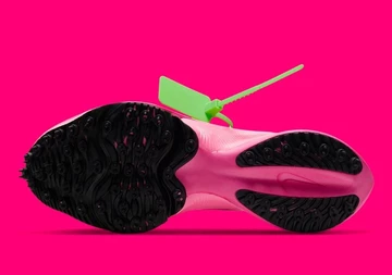 Off White x Nike Air Zoom Tempo NEXT% Pink Glow