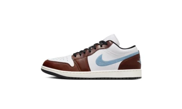 Jordan 1 Low Brown Blue Grey