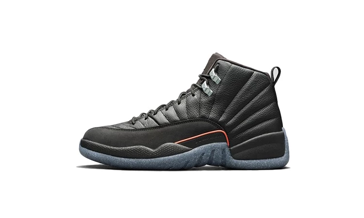 Black and grey jordan 12 online