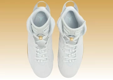 Jordan 6 Paris Olympics von oben