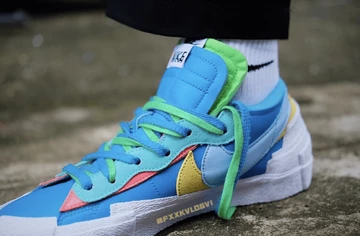 KAWS x Sacai x Nike Blazer Low Blue