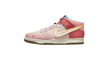 Social Status x Nike Dunk Mid Free Lunch Pink Glaze