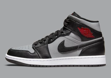 Jordan 1 Mid Grey Black